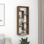 Estantería de pared madera ingeniería marrón roble 36x16x90 cm en Estanterías | Comprar online en Foru.es