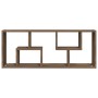 Estantería de pared madera ingeniería marrón roble 36x16x90 cm en Estanterías | Comprar online en Foru.es
