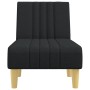 Sofá diván de tela negro de vidaXL, Divanes - Ref: Foro24-352824, Precio: 130,86 €, Descuento: %