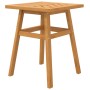 Mesa auxiliar madera maciza acacia 45x45x60 cm de vidaXL, Mesas de jardín - Ref: Foro24-362229, Precio: 66,99 €, Descuento: %