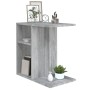 Mesa auxiliar de madera contrachapada gris Sonoma 50x30x50 cm en Mesas auxiliares | Comprar online en Foru.es