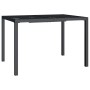 Mesa de jardín de acero gris antracita 110x80x72 cm de vidaXL, Mesas de jardín - Ref: Foro24-362745, Precio: 156,15 €, Descue...