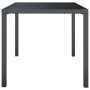Mesa de jardín de acero gris antracita 110x80x72 cm de vidaXL, Mesas de jardín - Ref: Foro24-362745, Precio: 156,15 €, Descue...