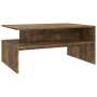 Mesa de centro madera de ingeniería roble ahumado 90x60x42,5 cm en Mesas de centro | Comprar online en Foru.es