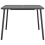 Mesa de jardín de acero gris antracita 100x100x71 cm de vidaXL, Mesas de jardín - Ref: Foro24-362738, Precio: 133,17 €, Descu...