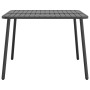 Mesa de jardín de acero gris antracita 100x100x71 cm de vidaXL, Mesas de jardín - Ref: Foro24-362738, Precio: 133,17 €, Descu...