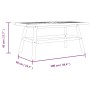 Mesa de centro madera maciza acacia 100x50x45 cm de vidaXL, Mesas de jardín - Ref: Foro24-362233, Precio: 83,79 €, Descuento: %