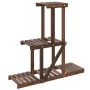 Soporte para flores de madera maciza abeto 81x25x75,5 cm de vidaXL, Soportes para macetas - Ref: Foro24-362871, Precio: 32,07...