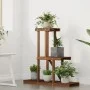 Soporte para flores de madera maciza abeto 81x25x75,5 cm de vidaXL, Soportes para macetas - Ref: Foro24-362871, Precio: 32,07...