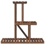 Soporte para flores de madera maciza abeto 81x25x75,5 cm de vidaXL, Soportes para macetas - Ref: Foro24-362871, Precio: 34,24...