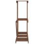 Soporte para flores de madera maciza abeto 81x25x75,5 cm de vidaXL, Soportes para macetas - Ref: Foro24-362871, Precio: 34,24...