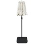 Sombrilla doble blanco arena 316x240 cm de vidaXL, Sombrillas - Ref: Foro24-362961, Precio: 132,43 €, Descuento: %