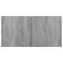 Muebles para TV colgantes 3 uds madera gris Sonoma 60x30x30 cm en Muebles TV | Comprar online en Foru.es