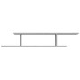 Estante de pared para TV madera gris Sonoma 125x18x23 cm en Estanterías | Comprar online en Foru.es