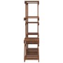 Soporte para flores madera maciza de abeto 110x25x110,5 cm de vidaXL, Soportes para macetas - Ref: Foro24-362857, Precio: 66,...