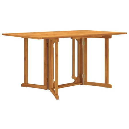Mesa de jardín plegable Butterfly madera de teca 150x90x75 cm de vidaXL, Mesas de jardín - Ref: Foro24-362751, Precio: 350,97...