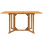 Mesa de jardín plegable Butterfly madera de teca 150x90x75 cm de vidaXL, Mesas de jardín - Ref: Foro24-362751, Precio: 350,97...