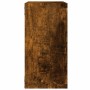 Estantes cubo de pared 6 unidades roble ahumado 30x15x30 cm en Estanterías | Comprar online en Foru.es