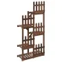 Soporte para flores madera maciza de abeto 60x25x130 cm de vidaXL, Soportes para macetas - Ref: Foro24-362873, Precio: 50,29 ...