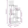 Soporte para flores madera maciza de abeto 60x25x130 cm de vidaXL, Soportes para macetas - Ref: Foro24-362873, Precio: 50,29 ...