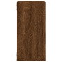 Estantes cubo de pared 2 unidades roble marrón 30x15x30 cm en Estanterías | Comprar online en Foru.es