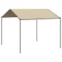 Carpa acero y tela beige 4x4 m de vidaXL, Carpas y cenadores - Ref: Foro24-362454, Precio: 242,54 €, Descuento: %