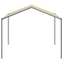 Carpa acero y tela beige 4x4 m de vidaXL, Carpas y cenadores - Ref: Foro24-362454, Precio: 252,47 €, Descuento: %