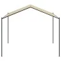 Carpa acero y tela beige 4x4 m de vidaXL, Carpas y cenadores - Ref: Foro24-362454, Precio: 242,54 €, Descuento: %
