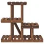 Soporte para flores madera maciza de abeto 58x25x51 cm de vidaXL, Soportes para macetas - Ref: Foro24-362869, Precio: 30,75 €...