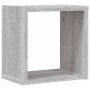 Estanterías de pared 2 pcs Gris 26 x 15 x 26 cm en Estanterías | Comprar online en Foru.es