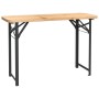 Mesa y bancos plegables de bar 3 piezas madera maciza de abeto de vidaXL, Conjuntos de jardín - Ref: Foro24-363112, Precio: 2...