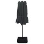 Sombrilla doble negro 449x245 cm de vidaXL, Sombrillas - Ref: Foro24-362951, Precio: 207,61 €, Descuento: %