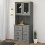 VIGO dressing table top cabinet gray pine wood 78x30x100 cm by vidaXL, Sideboards - Ref: Foro24-353207, Price: 154,84 €, Disc...