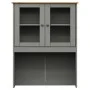 VIGO dressing table top cabinet gray pine wood 78x30x100 cm by vidaXL, Sideboards - Ref: Foro24-353207, Price: 154,84 €, Disc...