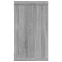 Estante cúbico de pared 2 uds madera gris Sonoma 80x15x26,5cm en Estanterías | Comprar online en Foru.es