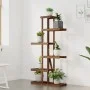 Soporte para flores de madera maciza abeto 75x25x140,5 cm de vidaXL, Soportes para macetas - Ref: Foro24-362865, Precio: 57,2...