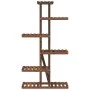 Soporte para flores de madera maciza abeto 75x25x140,5 cm de vidaXL, Soportes para macetas - Ref: Foro24-362865, Precio: 57,2...