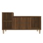 Mueble para TV madera contrachapada marrón roble 100x35x55 cm de vidaXL, Muebles TV - Ref: Foro24-821179, Precio: 56,29 €, De...