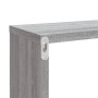 Estante cúbico de pared 4 uds madera gris Sonoma 80x15x26,5 cm en Estanterías | Comprar online en Foru.es