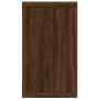 Estante cúbico de pared 2 uds madera roble marrón 80x15x26,5 cm en Estanterías | Comprar online en Foru.es