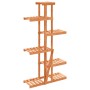 Soporte para flores de madera maciza abeto 75x25x140,5 cm de vidaXL, Soportes para macetas - Ref: Foro24-362866, Precio: 53,3...