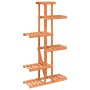 Soporte para flores de madera maciza abeto 75x25x140,5 cm de vidaXL, Soportes para macetas - Ref: Foro24-362866, Precio: 53,3...