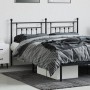 Cabecero de metal negro 160 cm de vidaXL, Cabeceros y pies de cama - Ref: Foro24-353572, Precio: 52,05 €, Descuento: %