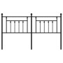 Cabecero de metal negro 160 cm de vidaXL, Cabeceros y pies de cama - Ref: Foro24-353572, Precio: 52,05 €, Descuento: %