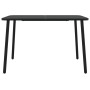 Mesa de jardín acero gris antracita 110x80x71 cm de vidaXL, Mesas de jardín - Ref: Foro24-362739, Precio: 167,56 €, Descuento: %