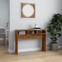 Mesa consola madera contrachapada roble ahumado 105x30x80 cm en Mesas auxiliares | Comprar online en Foru.es