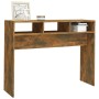 Mesa consola madera contrachapada roble ahumado 105x30x80 cm en Mesas auxiliares | Comprar online en Foru.es