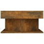 Mesa de centro madera contrachapada roble ahumado 57x57x30 cm en Mesas de centro | Comprar online en Foru.es