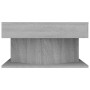 Mesa de centro madera de ingeniería gris Sonoma 57x57x30 cm en Mesas de centro | Comprar online en Foru.es