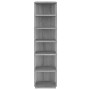 Zapateros 2 uds madera contrachapada gris Sonoma 27,5x27x102 cm en Zapateros y organizadores de calzado | Comprar online en Foru